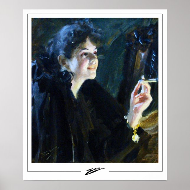 Poster d'art Anders Zorn Zedign #85 (Devant)