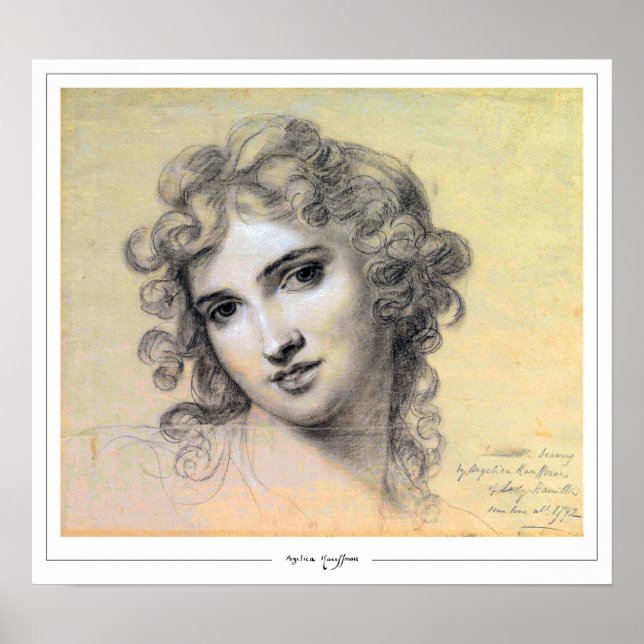Poster d'art Angelica Kauffman Zedign #48 (Devant)