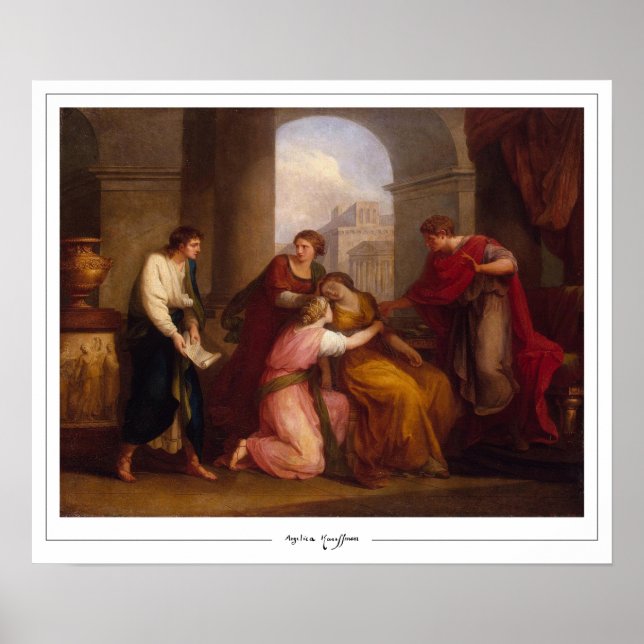 Poster d'art Angelica Kauffman Zedign #56 (Devant)