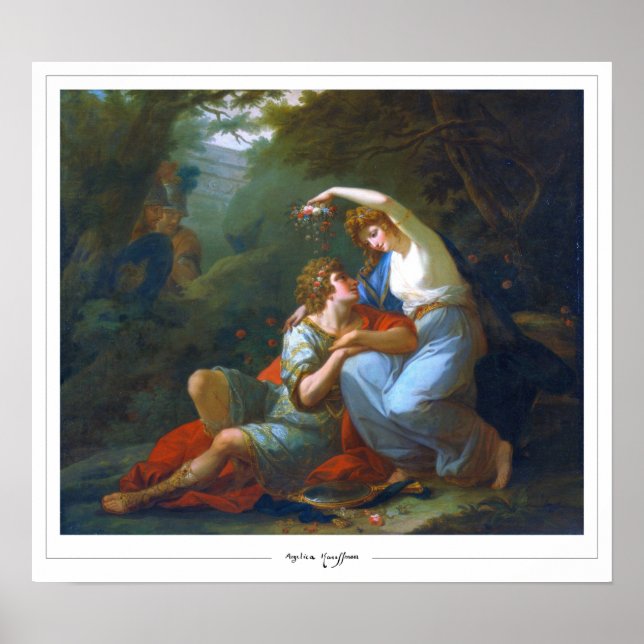 Poster d'art Angelica Kauffman Zedign #6 (Devant)