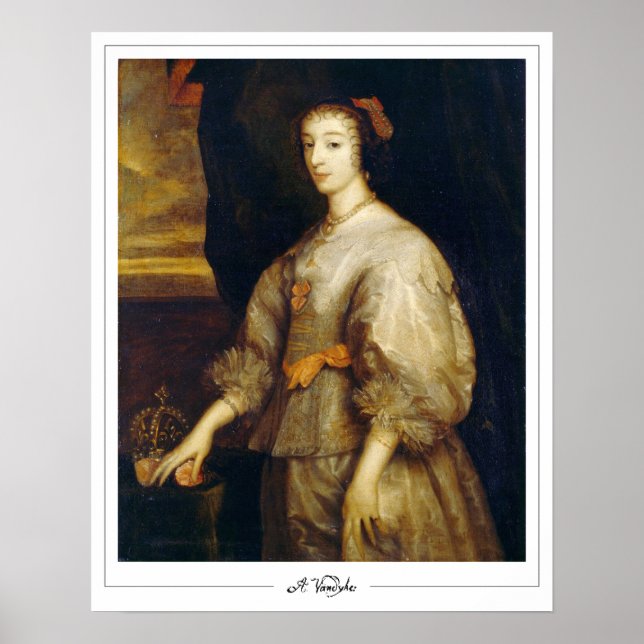 Poster d'art Anthony van Dyck Zedign #43 (Devant)