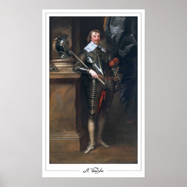 Poster d'art Anthony van Dyck Zedign #642 (Devant)
