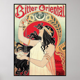 Poster d'art : Art Nouveau - Bitter Oriental