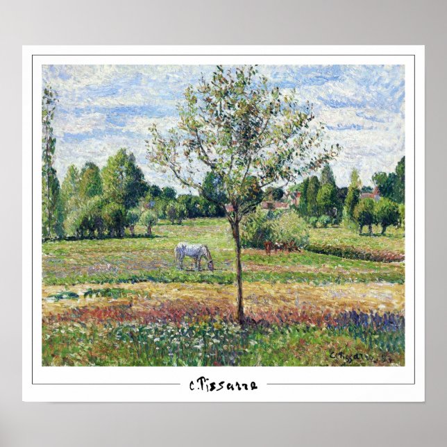 Poster d'art Camille Pissarro Zedign #102 (Devant)