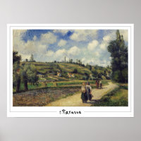Poster d'art Camille Pissarro Zedign #14