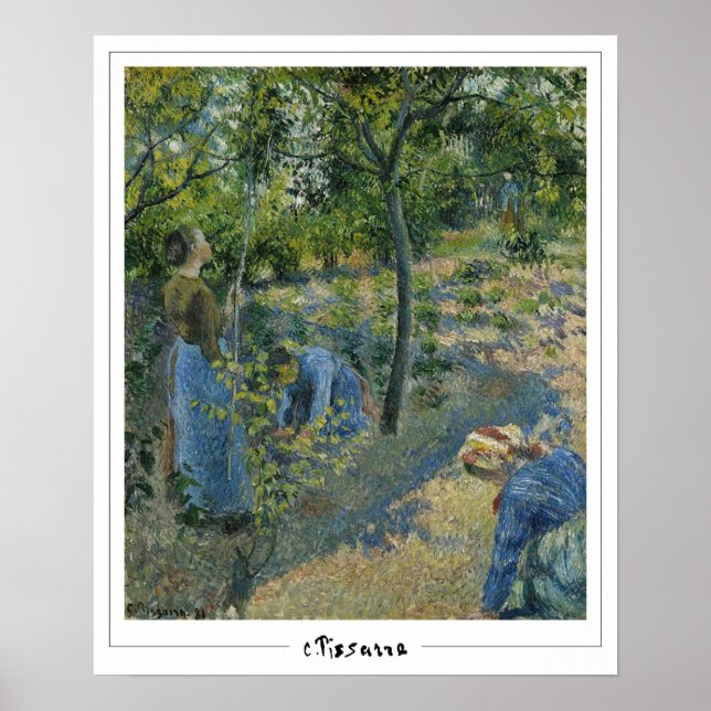 Poster d'art Camille Pissarro Zedign #30 (Devant)