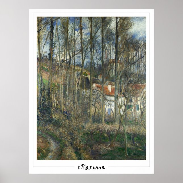 Poster d'art Camille Pissarro Zedign #448-2 (Devant)
