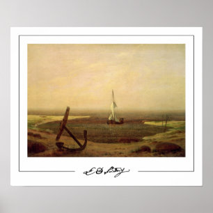 Poster d'art Caspar David Friedrich Zedign #150