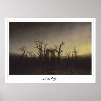 Poster d'art Caspar David Friedrich Zedign #18
