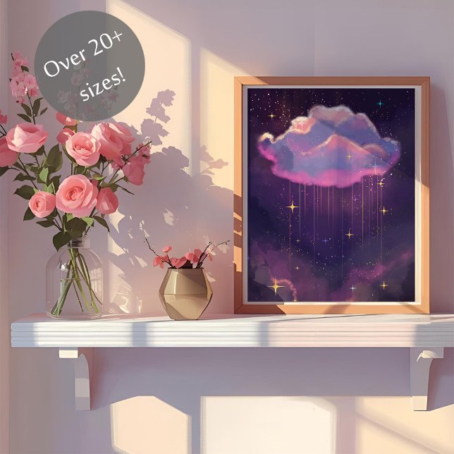 Poster d'art Celestiy Dreamy Cloud (Créateur téléchargé)