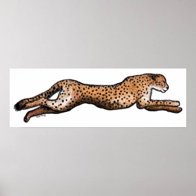 Poster d'art Cheetah (Devant)