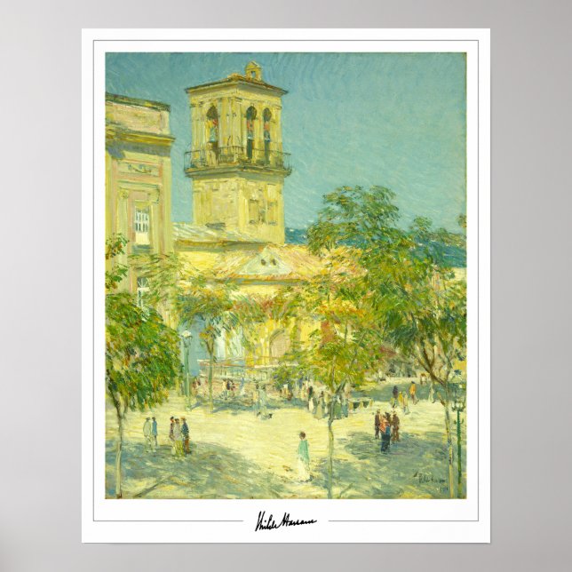 Poster d'art Childe Hassam Zedign #1-2 (Devant)