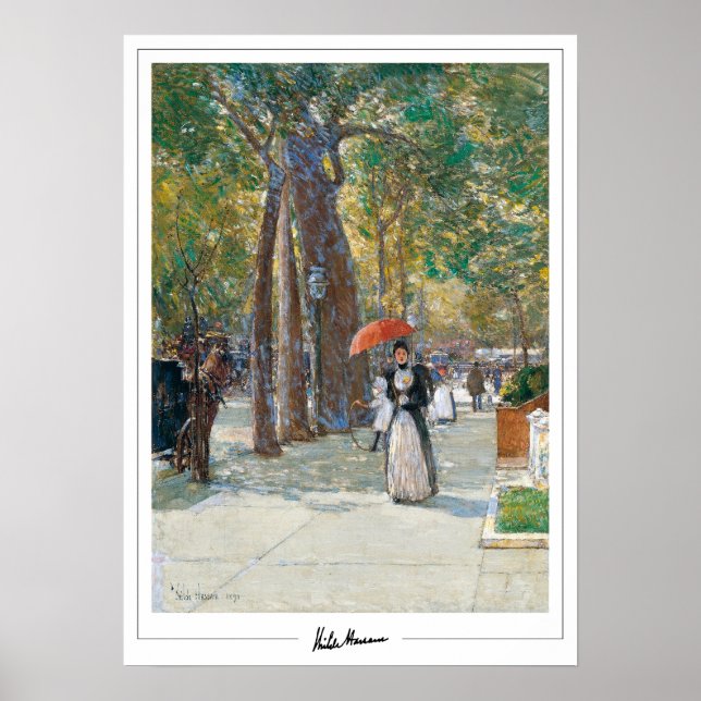 Poster d'art Childe Hassam Zedign #241-2 (Devant)