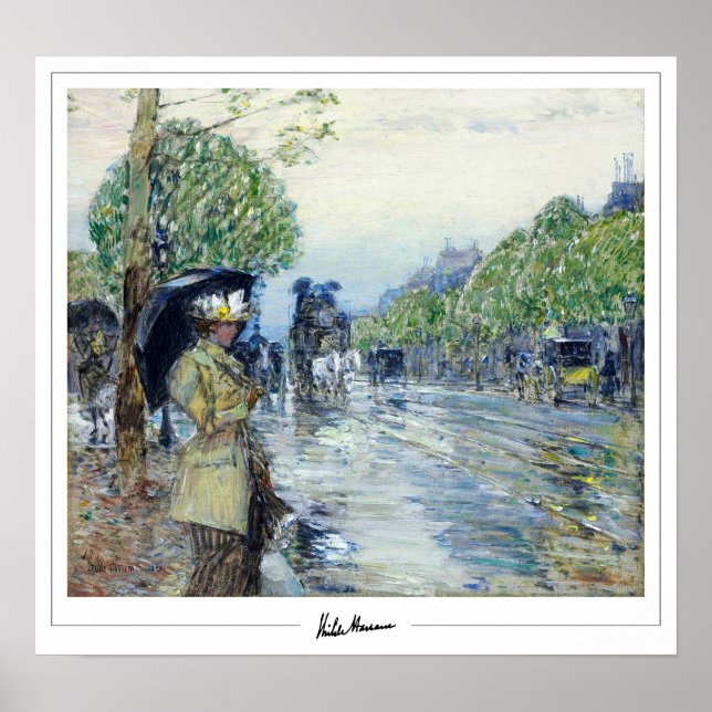 Poster d'art Childe Hassam Zedign #448-2 (Devant)