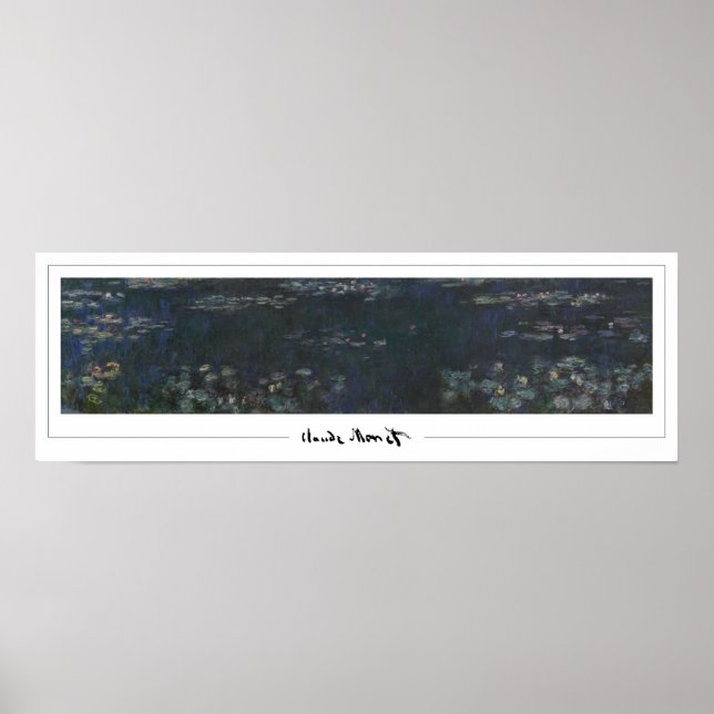Poster d'art Claude Monet Zedign #368 (Devant)
