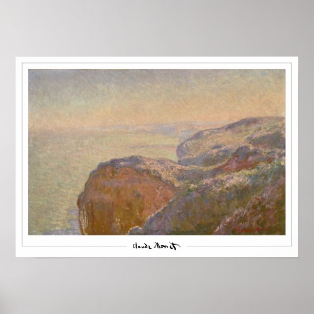 Poster d'art Claude Monet Zedign #58 (Devant)
