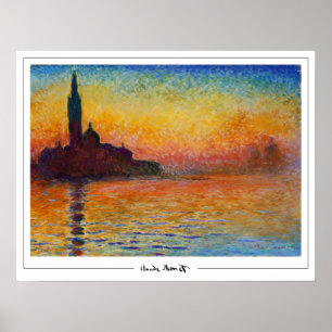 Poster d'art Claude Monet Zedign #658-2