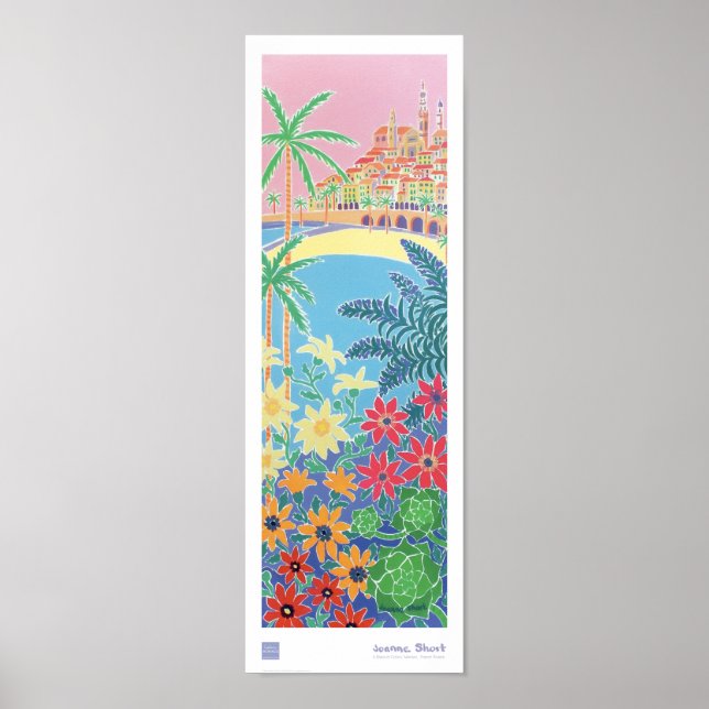 Poster d'art : Côte d'Azur, Menton (Devant)
