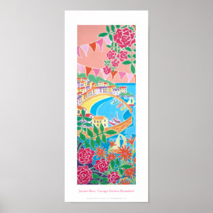 Poster d'art : Cottage Garden Mousehole, Cornwall