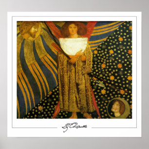 Poster d'art Dante Gabriel Rossetti Zedign #125