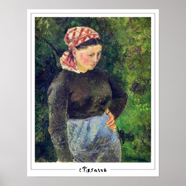 Poster d'art de Camille Pissarro Zedign #229-2 (Devant)