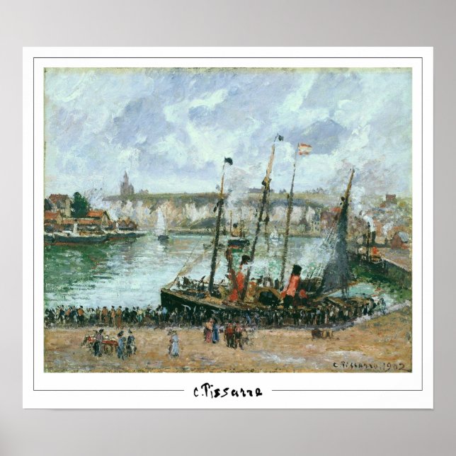 Poster d'art de Camille Pissarro Zedign #349 (Devant)