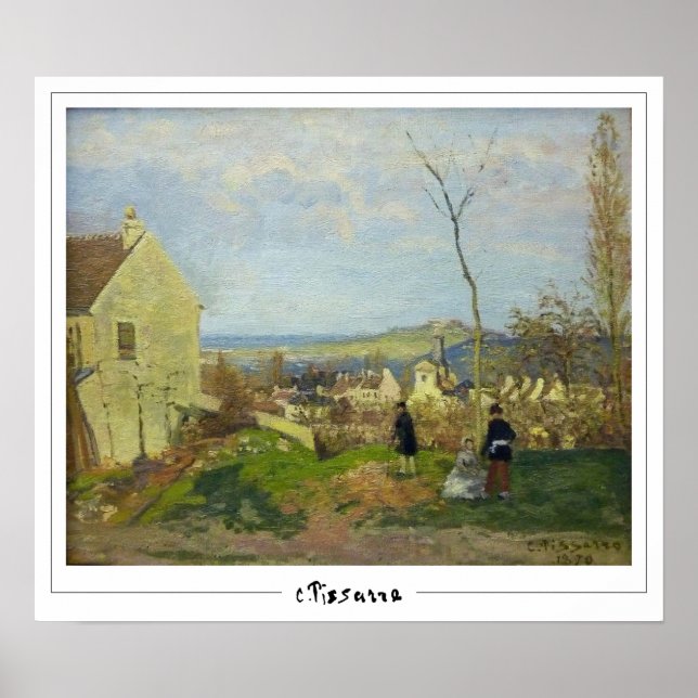 Poster d'art de Camille Pissarro Zedign #403 (Devant)