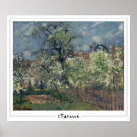 Poster d'art de Camille Pissarro Zedign #407