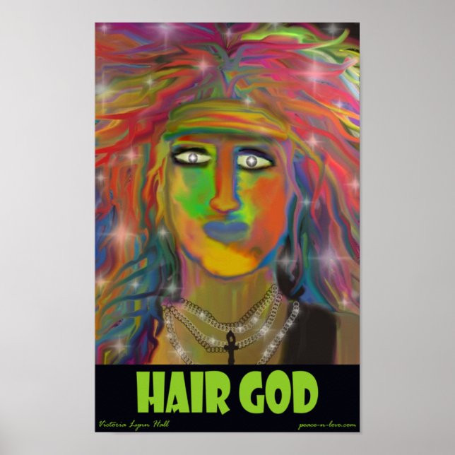 Poster d'art de Hair God (Devant)