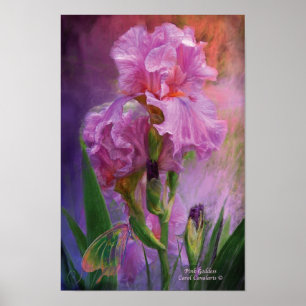 Poster d'art de la déesse rose/Imprimer