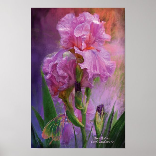 Poster d'art de la déesse rose/Imprimer (Devant)