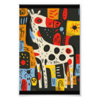 Poster d'art de l'aquarelle de Cheval Lover