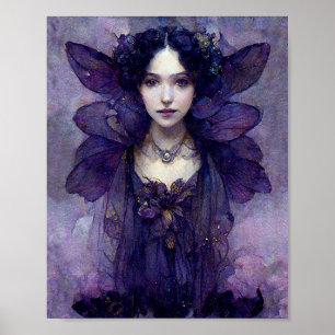 Poster d'art de l'Imaginaire de la fée gothique vi