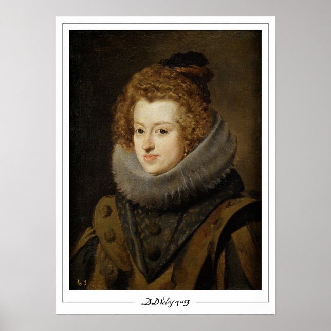 Poster d'art Diego Velázquez Zedign #119 (Devant)