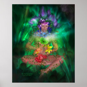 Poster d'art du jardin de guérison/Imprimer