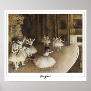 Poster d'art Edgar Degas Zedign #22-2