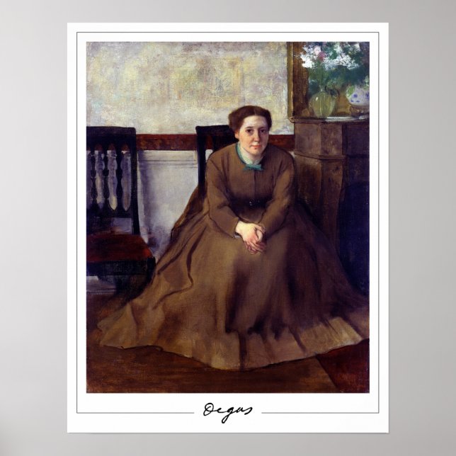 Poster d'art Edgar Degas Zedign #29-2 (Devant)