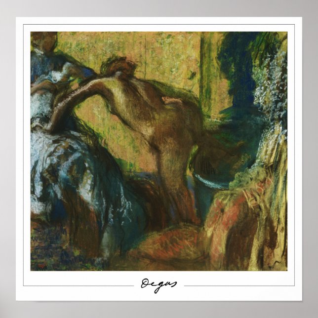 Poster d'art Edgar Degas Zedign #39 (Devant)