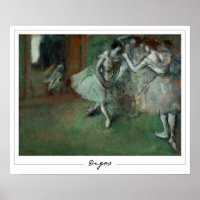 Poster d'art Edgar Degas Zedign #4