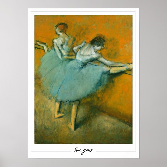 Poster d'art Edgar Degas Zedign #4-2 (Devant)