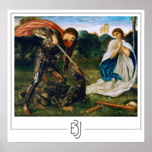 Poster d'art Edward Burne-Jones Zedign #101