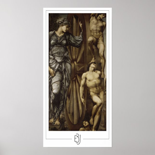 Poster d'art Edward Burne-Jones Zedign #11 (Devant)