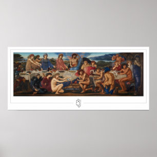 Poster d'art Edward Burne-Jones Zedign #126