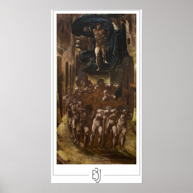 Poster d'art Edward Burne-Jones Zedign #16 (Devant)