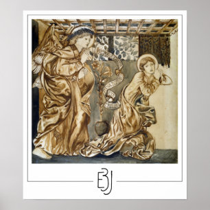 Poster d'art Edward Burne-Jones Zedign #29