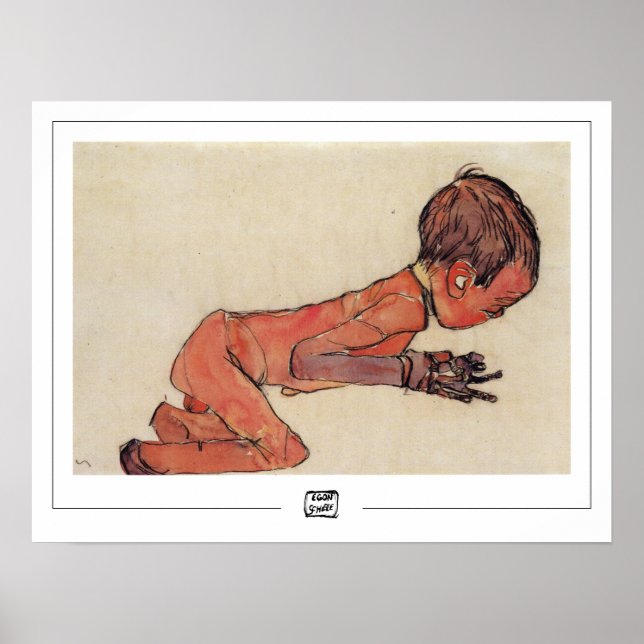 Poster d'art Egon Schiele Zedign #269-2 (Devant)