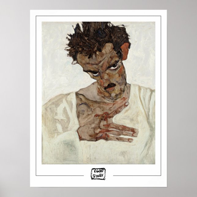 Poster d'art Egon Schiele Zedign #277-3 (Devant)