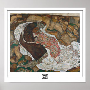 Poster d'art Egon Schiele Zedign #7