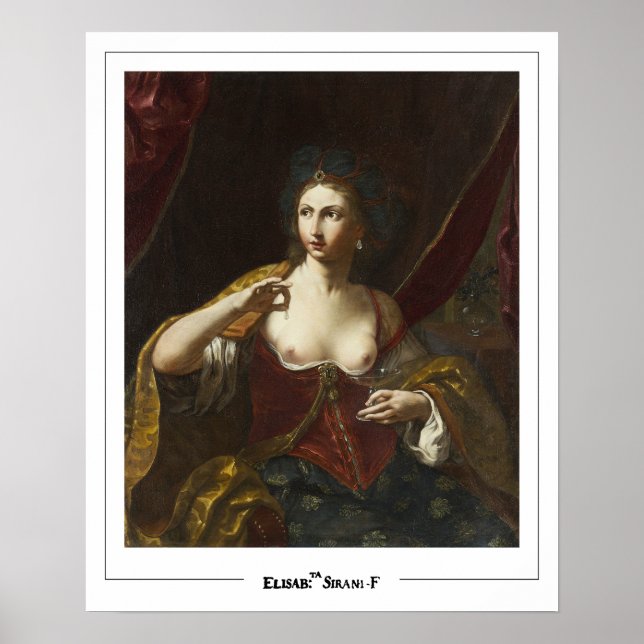 Poster d'art Elisabetta Sirani Zedign #7 (Devant)