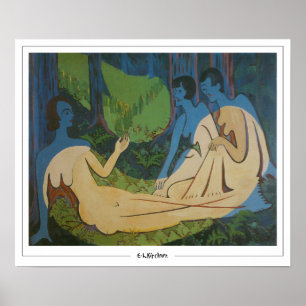 Poster d'art Ernst Ludwig Kirchner Zedign #295